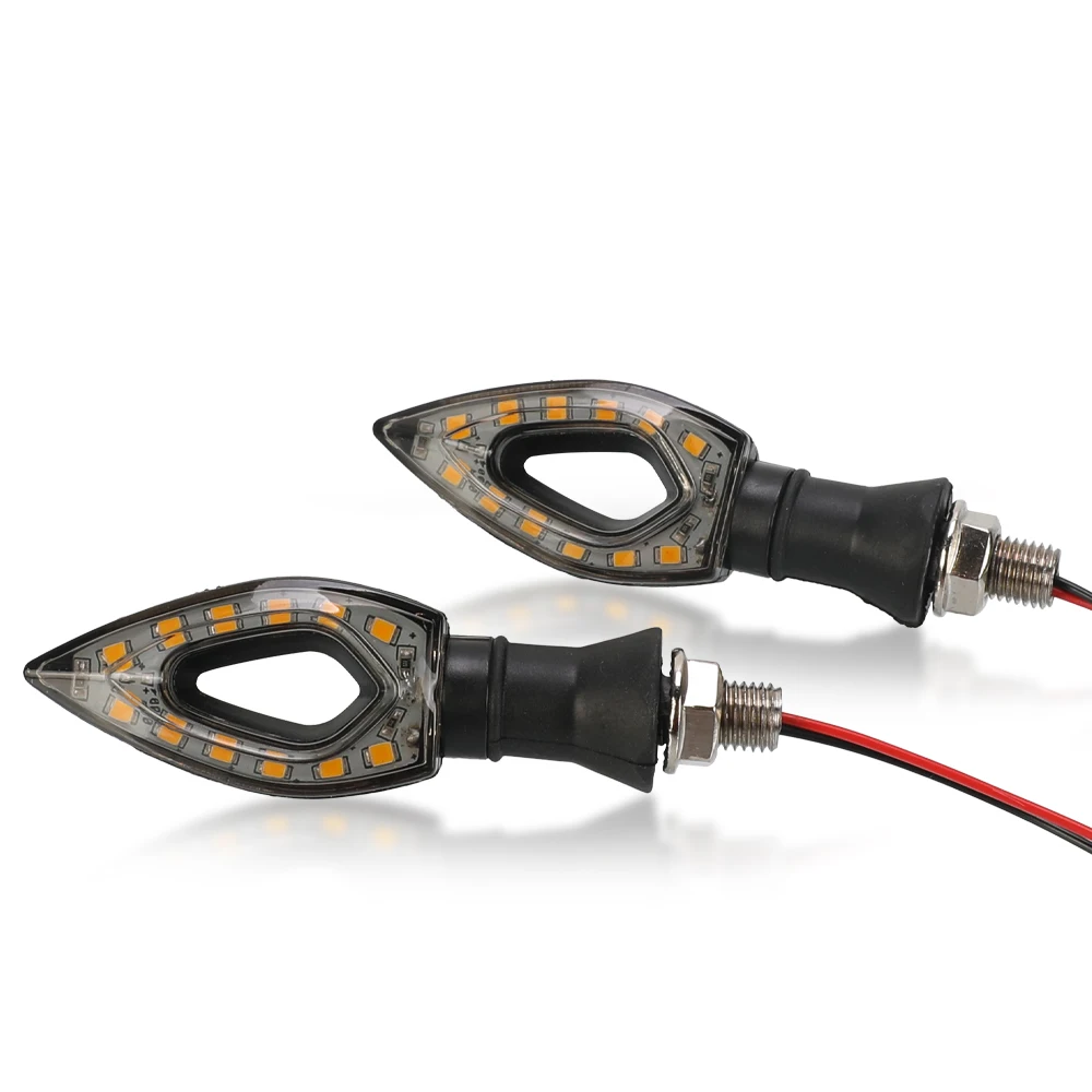 Motorcycle Turn Signal Light 12V LED Indicators Blinker Lamp For YAMAHA XT660X/S NMAX FAZER 600 MT10 MT 07 XT 125 TDM 900