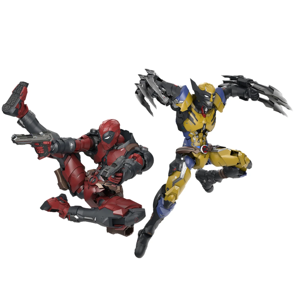 

Коллекционные наборы моделей HiPlay MORSTORM Dead Pool&Wolverine в масштабе 1/9