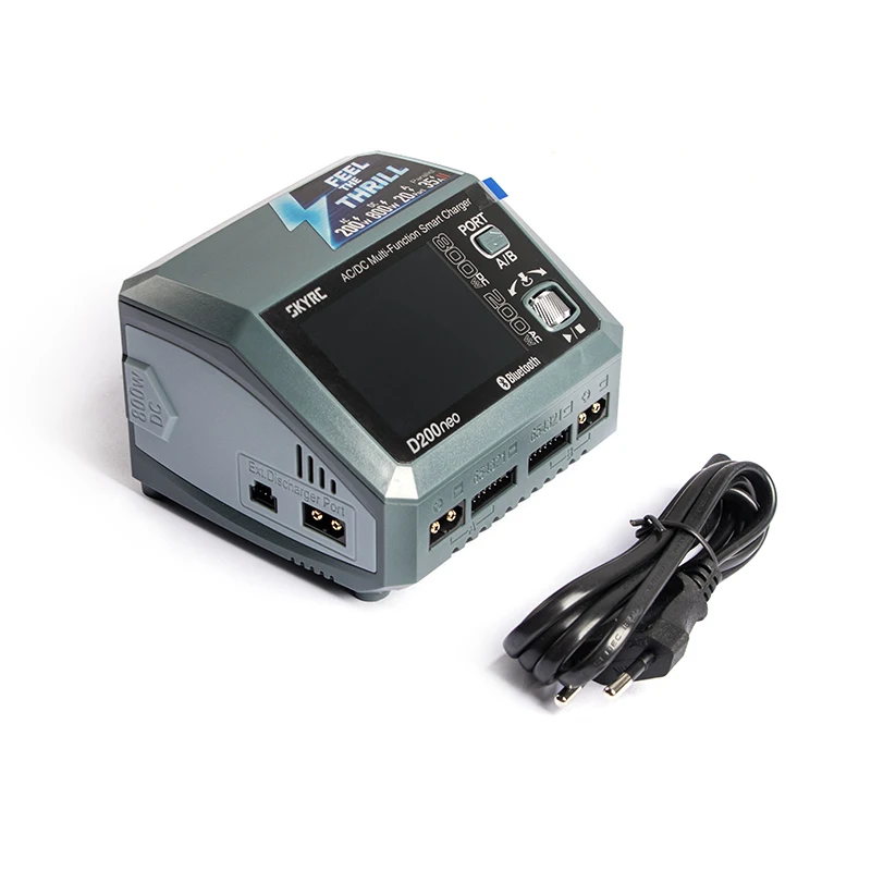 

SkyRC D200neo Charger 800W Lipo Battery Balance Charger BD350 Discharger AC/DC Multi-Function Smart Charger for drones