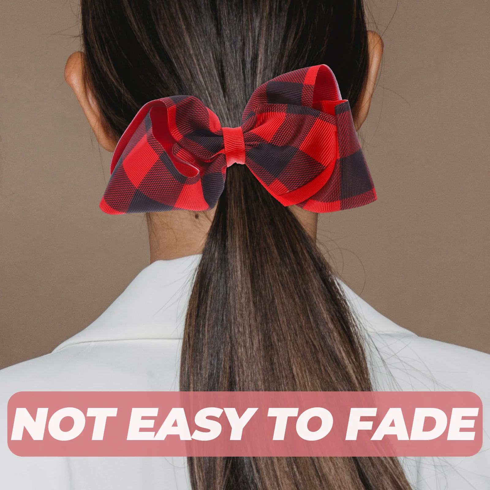 

4Pcs Plaid Hair Clips Butterfly Bow for Girls Women Christmas Party Hair Accessories Bows for Girl Bow Clips Girls Bows