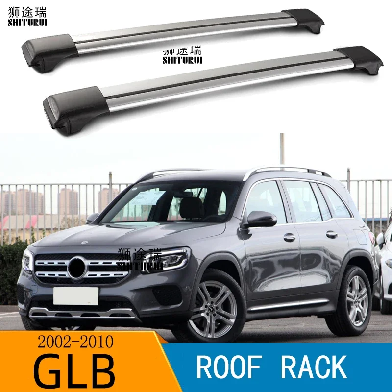 2Pcs Roof Bars for Mercedes-Benz GLB EQB X247 2020 2021 2022 Aluminum Alloy Side Bars Cross Rails Roof Rack Luggage