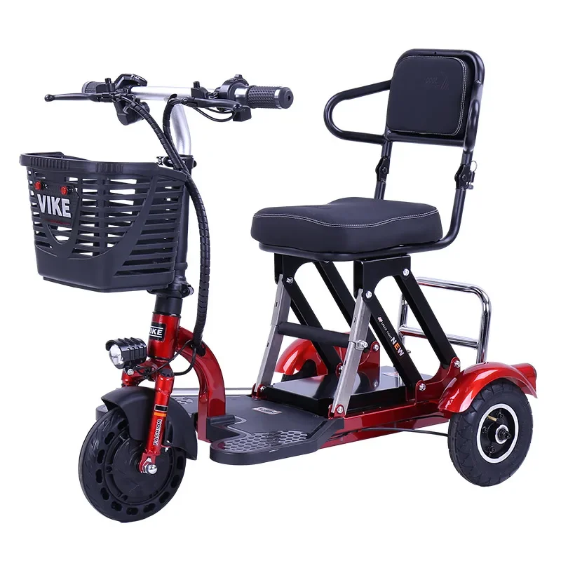 

Popular Product Foldable Elderly Mobility Vehicle Disabled Electric Wheelchair Mini Scooter lithium battery Motorcycle Bicycle