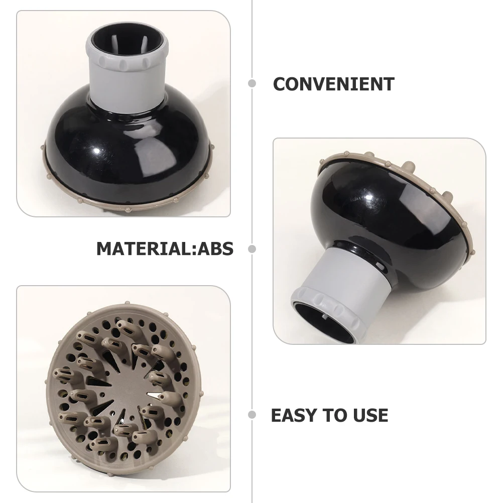 

Диффузор для фена, замена салона, насадка для фена, вентилятор для волос, изогнутая насадка для укладки, аксессуар, крышка для фена