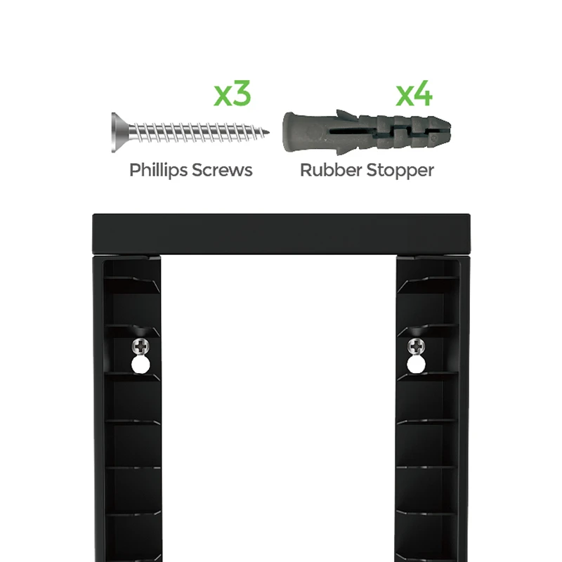 Hangable Game Storage Tower Store 14 Game cards Game Storage Tower для X-One Series/X-box Series X/S/P-S-Black