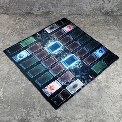 Yu Gi Oh Card Battle Table Mat Anime Figure Yugi Muto Jade Yuki Yusei Fudo Yuma Tsukumo Rubber Game Battle Plate Birthday Gifts