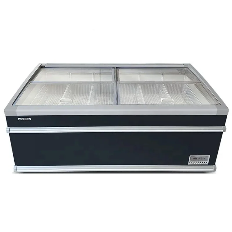 custom.Commercial Large Capacity Cabinet Quick Freezing Freezer Upright