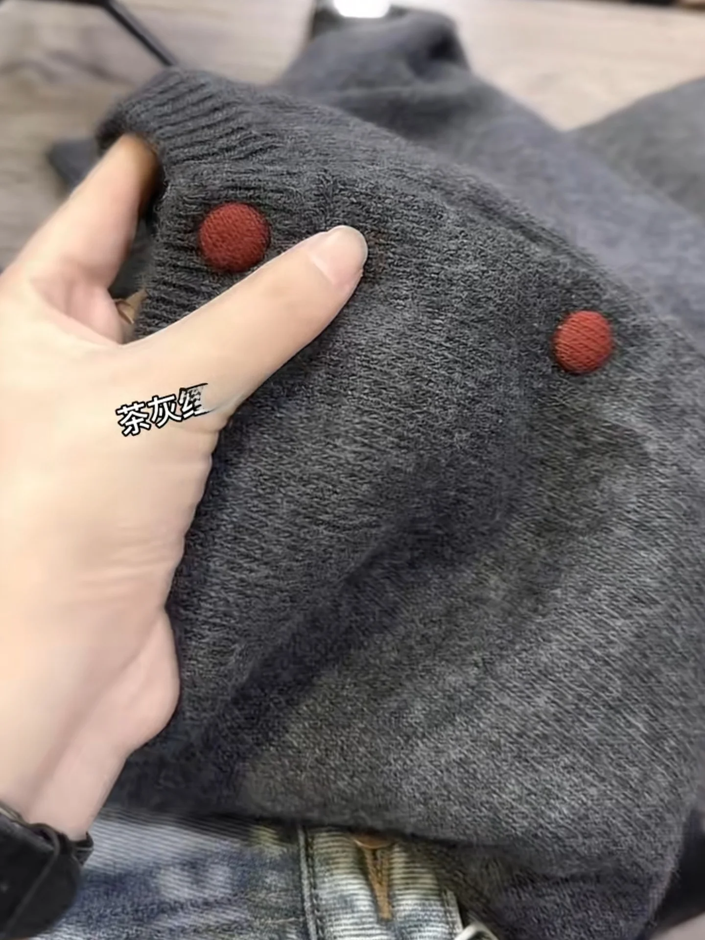 Lamb Camere Knitted Cardigan Sweater round Ne Casual Long Sve Comfortable Faionable Winter New Arrival Women's Top