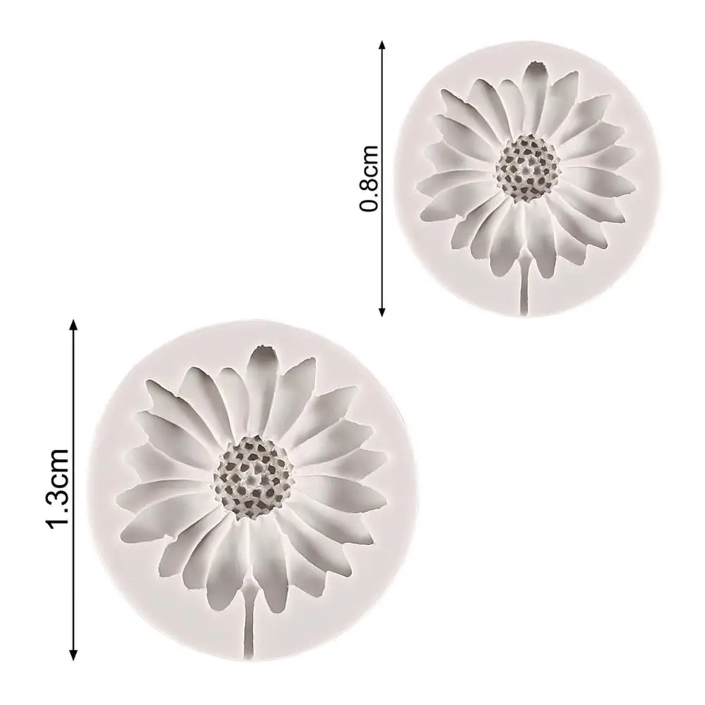 Cake Baking Mold Creative Shape Heat Resistant Silicone 3D Flower Shaped Dessert Mold Kitchen Gadget for Home Kitchen Tools