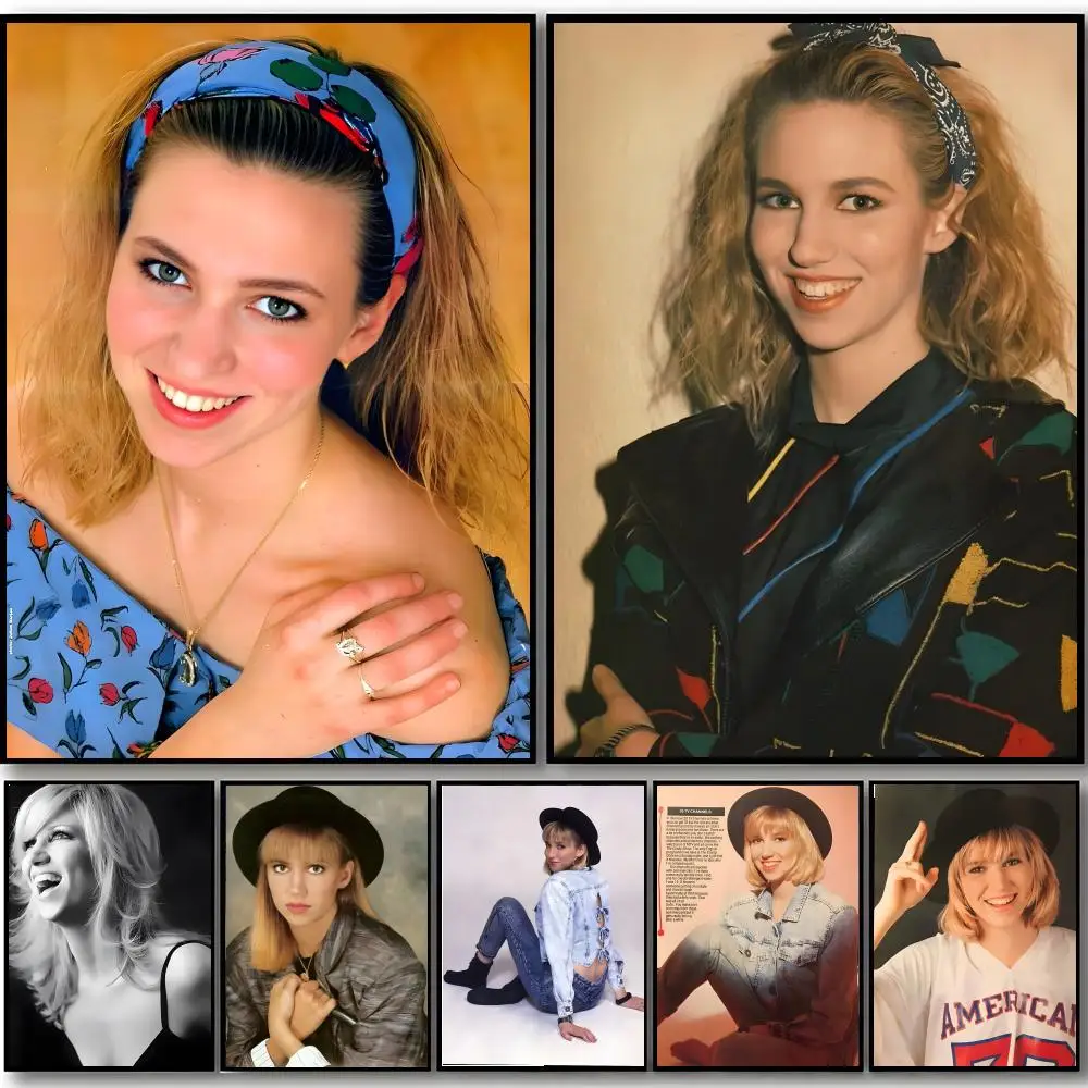 Melodic Retro American Singer D-Debbie G-Gibson Poster HD art sticky wall waterproof home bedroom bar aesthetic decoration