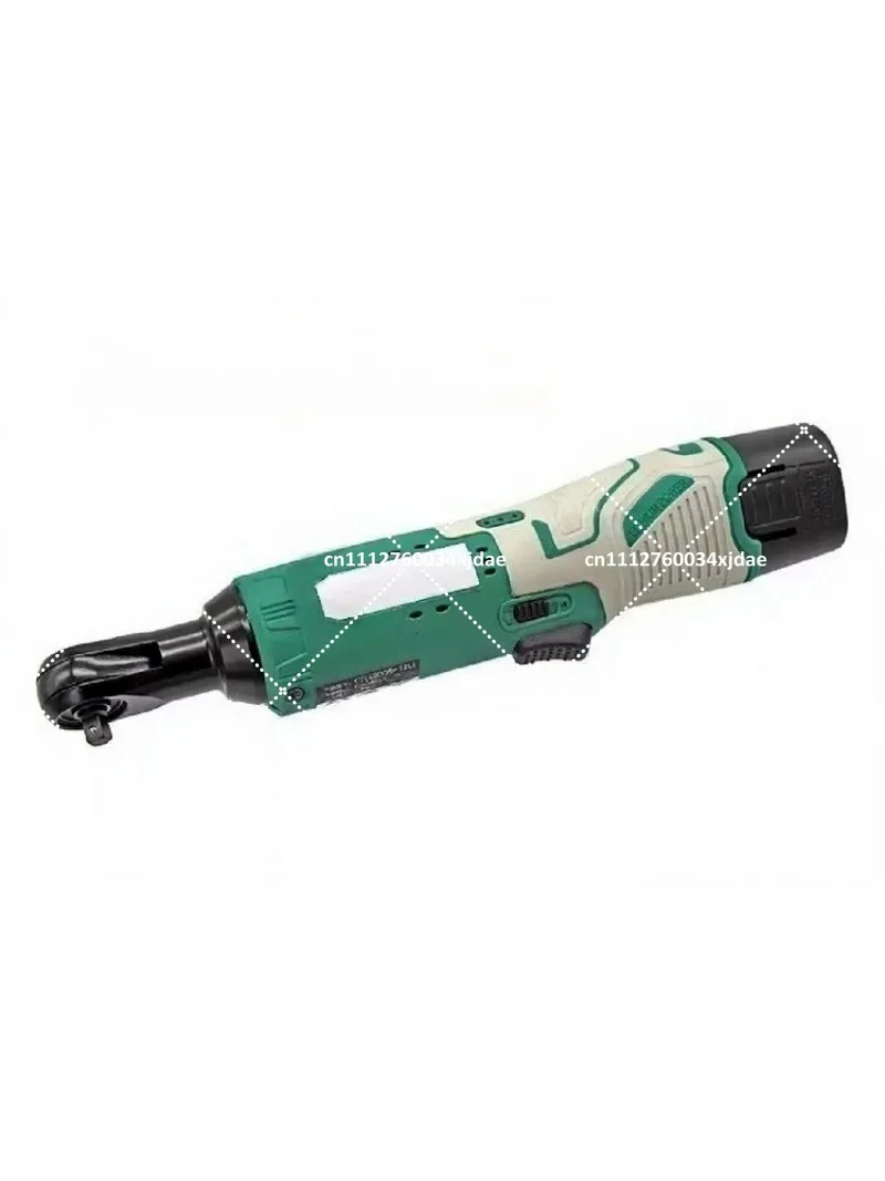 90 Degree Cordless Ratchet Wrench 1/4 Inch Drive Right Angle Electric Drill Power Tool Lithium Battery Fast Charging
