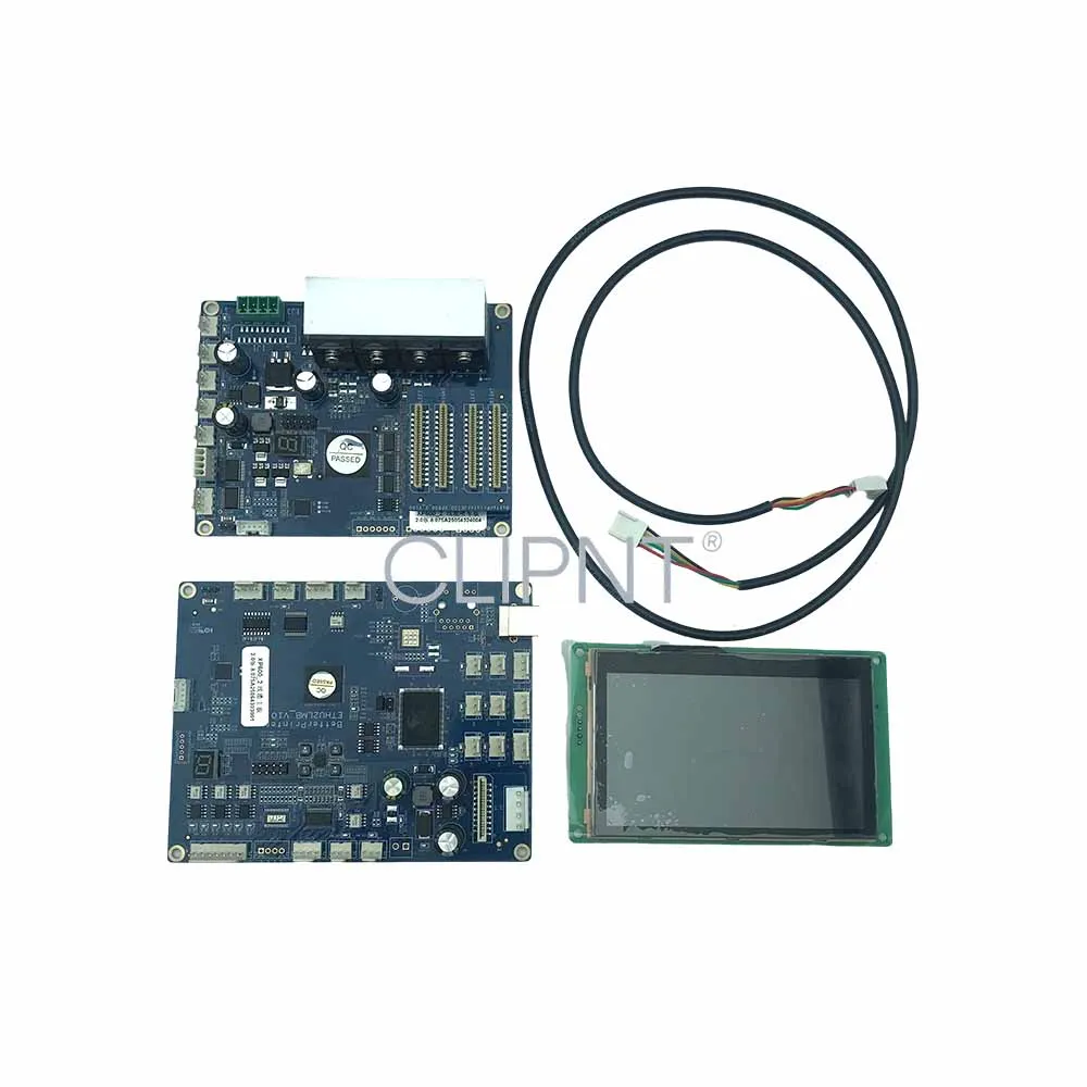 KY Xp600 Double Head Eco Solvent UV flatbed Board Kit Dx11 Printhead Electronic Plate Inkjet Printer Network Data Cable Version