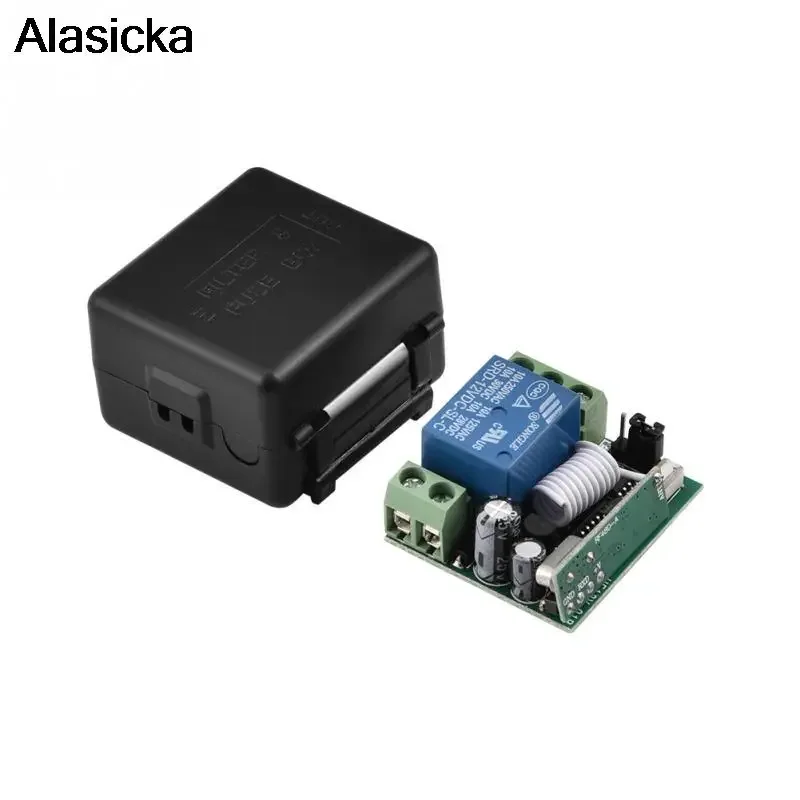 DIY Kit Control Remoto DC 12V Single Channel Relay Module RF Wireless Switch Receiver + Remote Control Transmitter