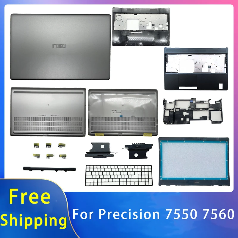 

Новинка для Dell Precision M7560 7550 7560; аксессуары для ноутбуков, задняя крышка ЖК-дисплея или упор для рук или нижняя часть 0HJHF7 0VN1PF
