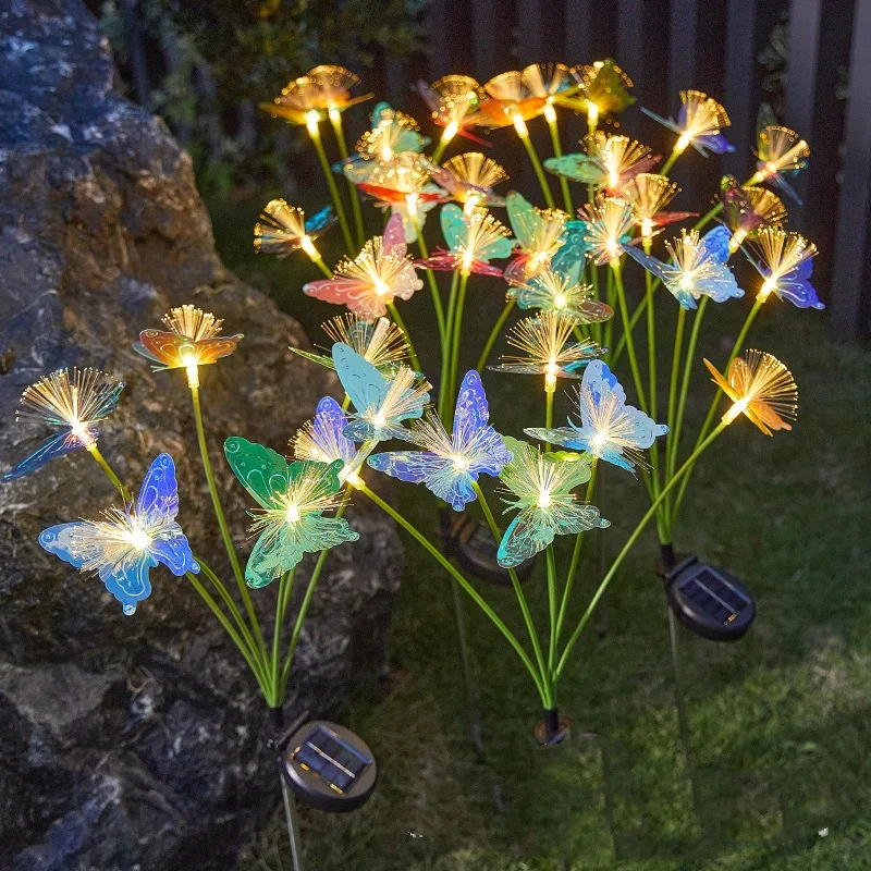 Solar 6Leds Butterf… - image