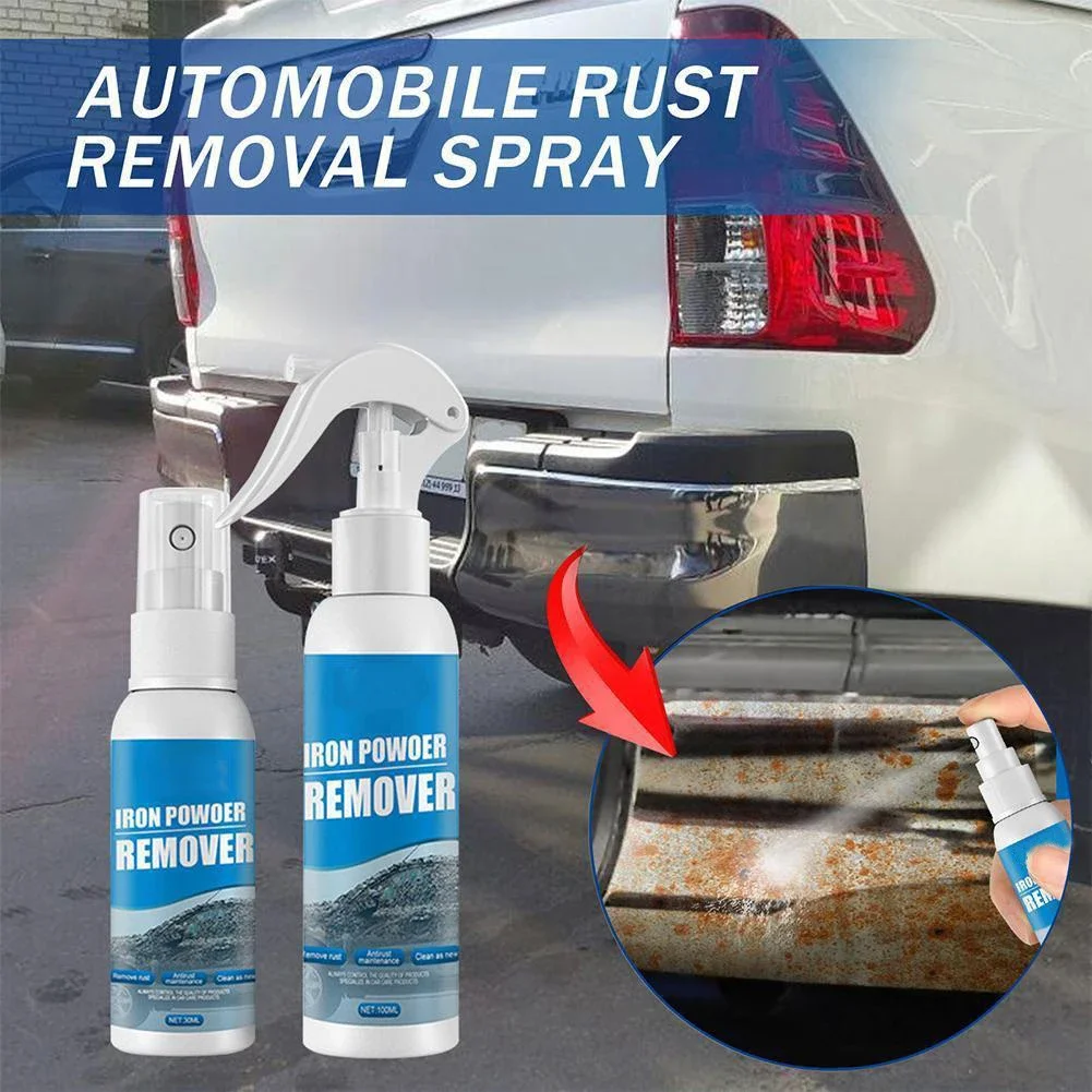 

Derusting Spray With Towel Metal Cleaner Cleaning Rust Spray Iron Powder Car Remover Maintenance