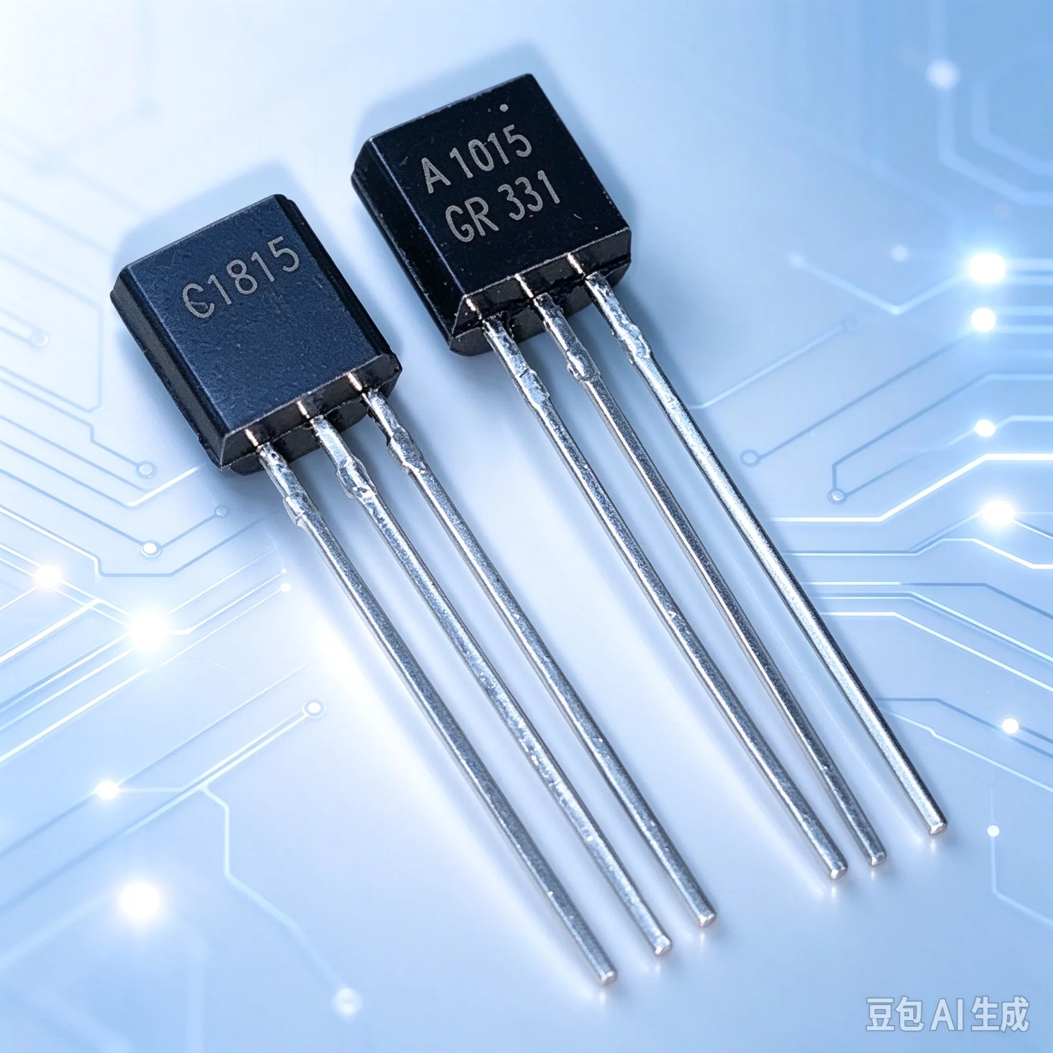 Fresh for 2SC1815 2SA1015 TO-92 NPN PNP Transistor, 60pcs