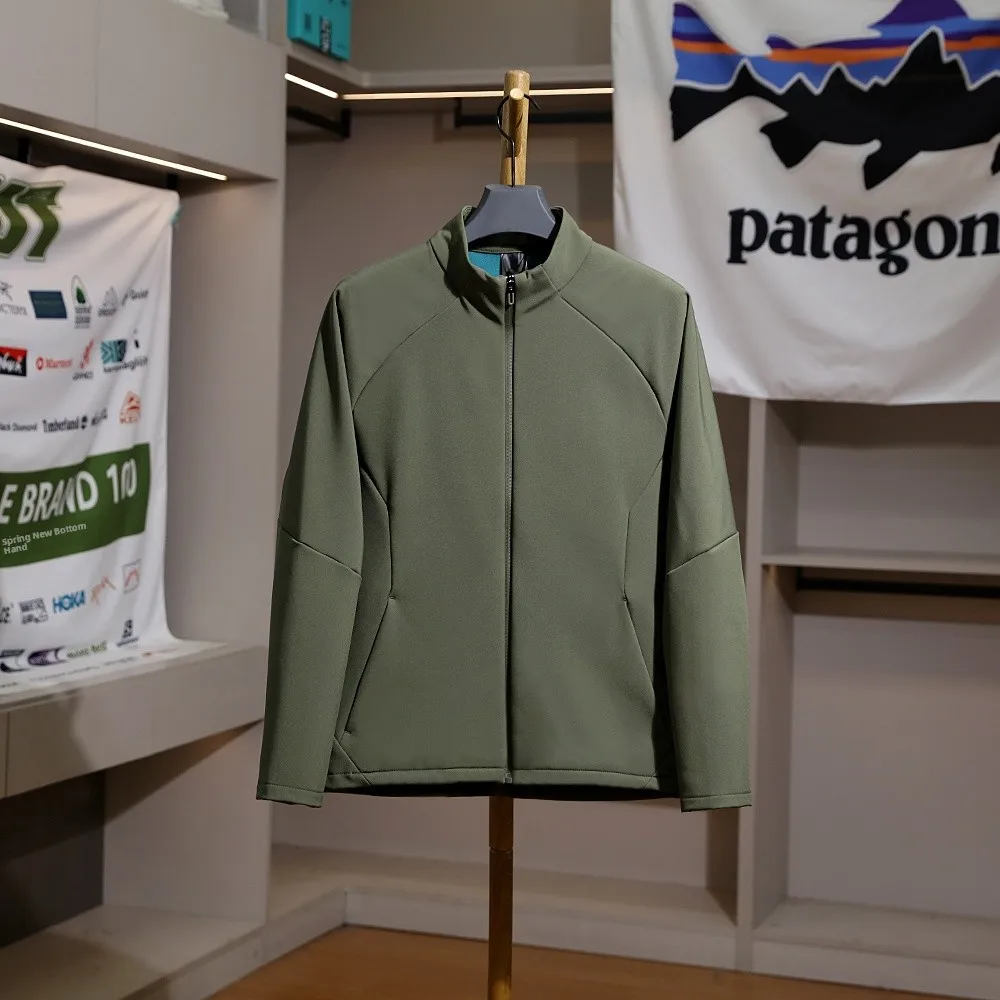 

Italian Luxury Soft ell Jaet Men's Outdoor Windproof Warm Casual Sport Coat Tumble Dry Proc Regular Sve Design