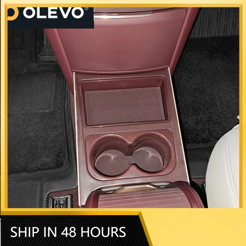 

New ZEEKR X Seat Aisle Storage Box Storage Box Double-layer Storage Box Car Modification Special Interior Parts