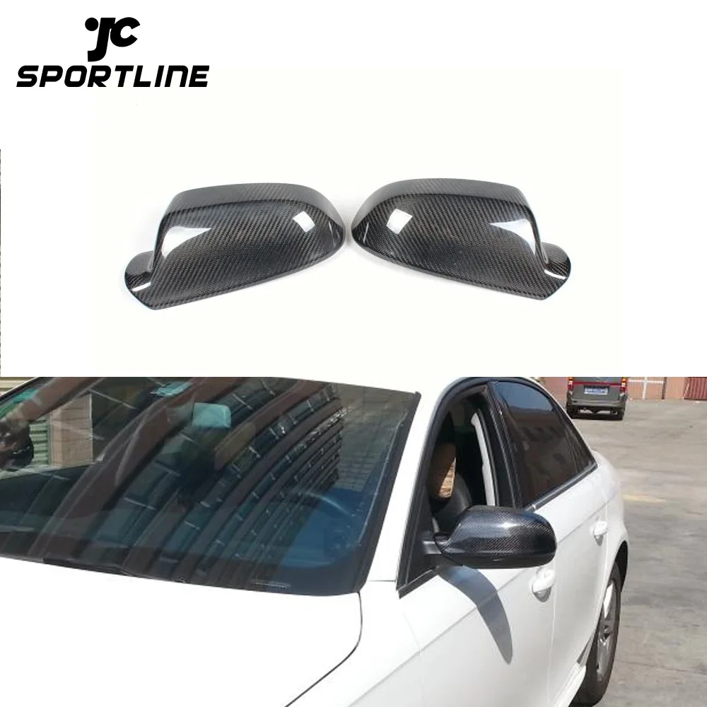

Carbon Fiber Door Side Mirror Cover For Audi A4 B9 2013UP