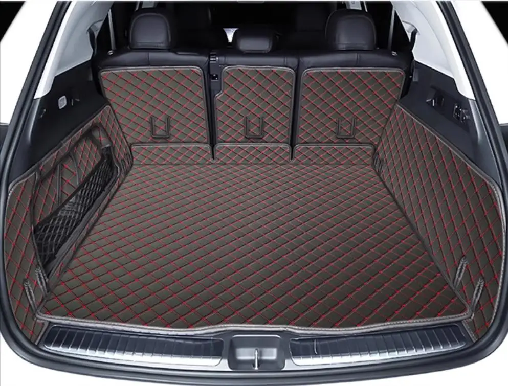 Custom car trunk mats for Mercedes Benz GLE 300 d Coupe C167 2024-2020 waterproof boot carpets cargo liner cover for GLE300 2023