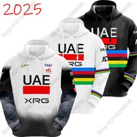 UAE Team 2025 Men Hoodie Sweatshirt World Champion Clothing Hoody Streetwear Casual Pullover Jackets Unisex Coats
