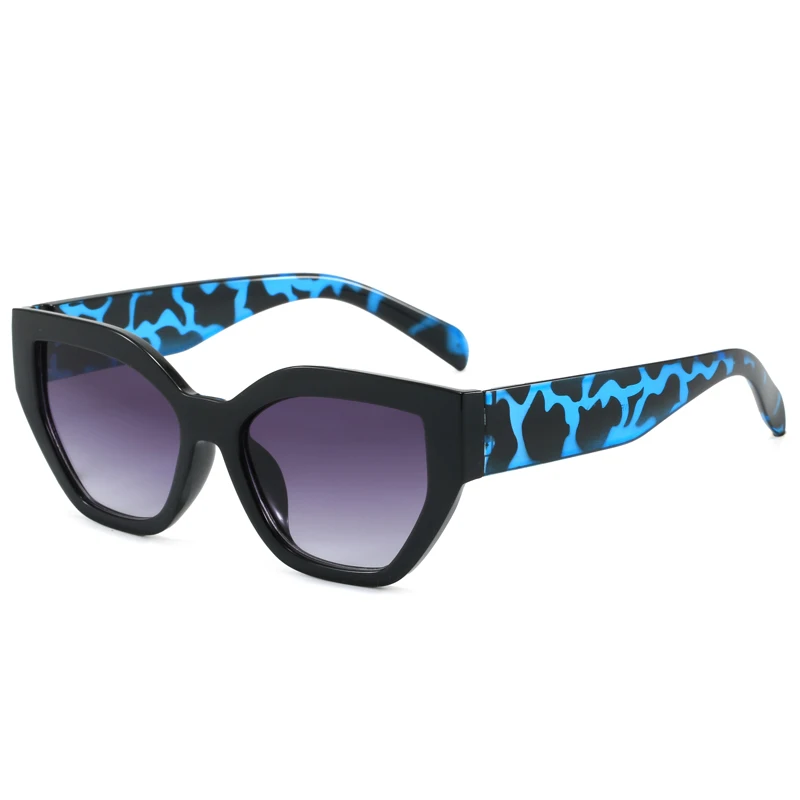 عالية الجودة موضة عين القط النظارات الشمسية النساء الرجال بسيطة فاخرة العلامة التجارية نظارات شمسية حفلة السفر الذكور الإناث نظارات UV400 #4