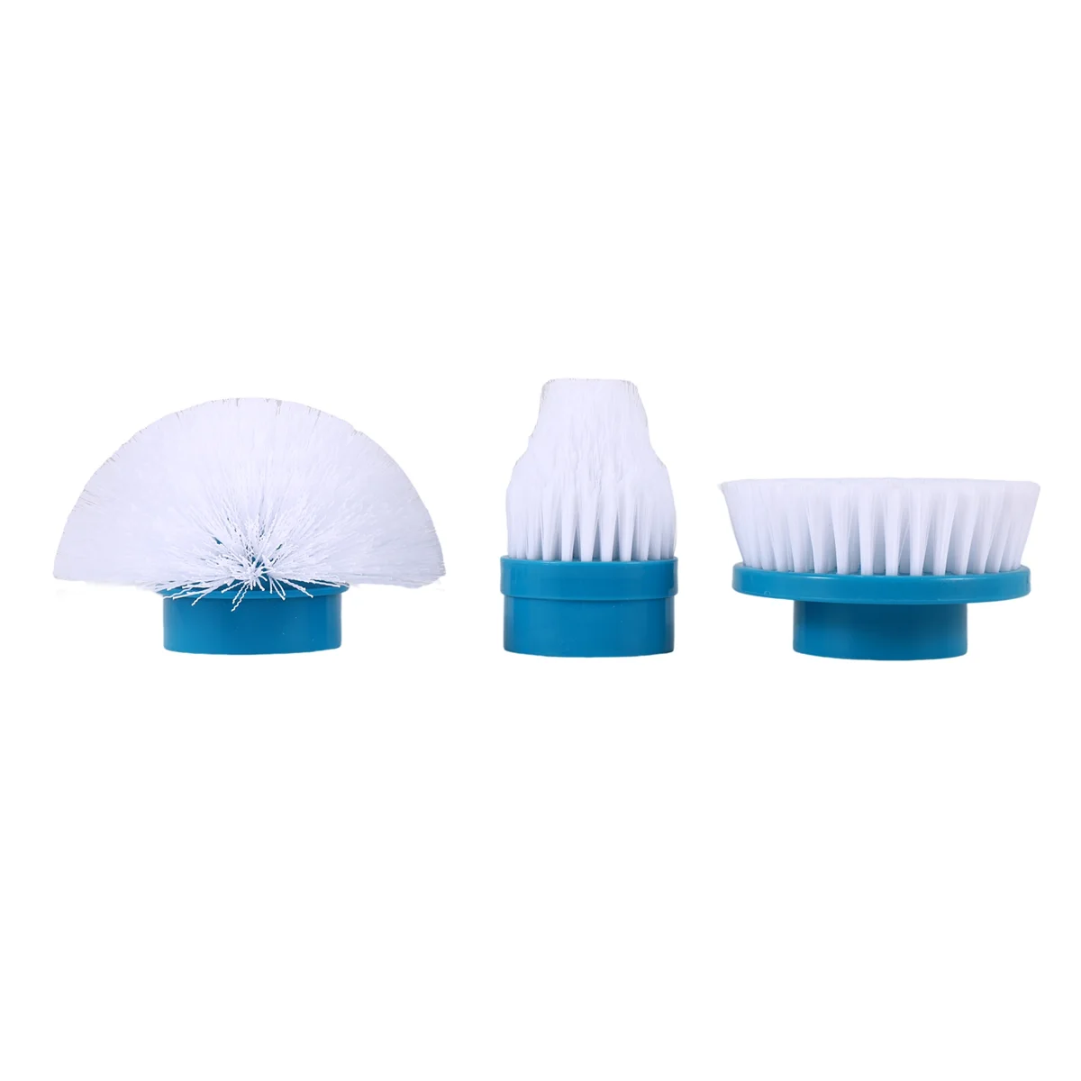 3Pcs Electric Cleaning Brush Heads Tile Bathroom Kitchen Multi-Purpose Uses Turbo Scrub Replaceable Brush Set