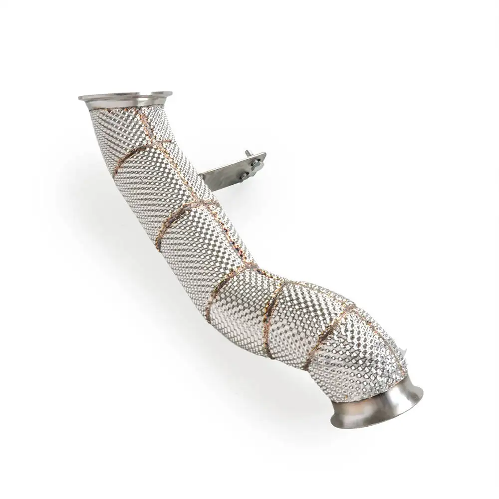 

For Mercedes-Benz E300 2.0T W212 2013-2015Downpipe with Insulated Free Flow Exhaust Head Pipe Performance Exhaust System