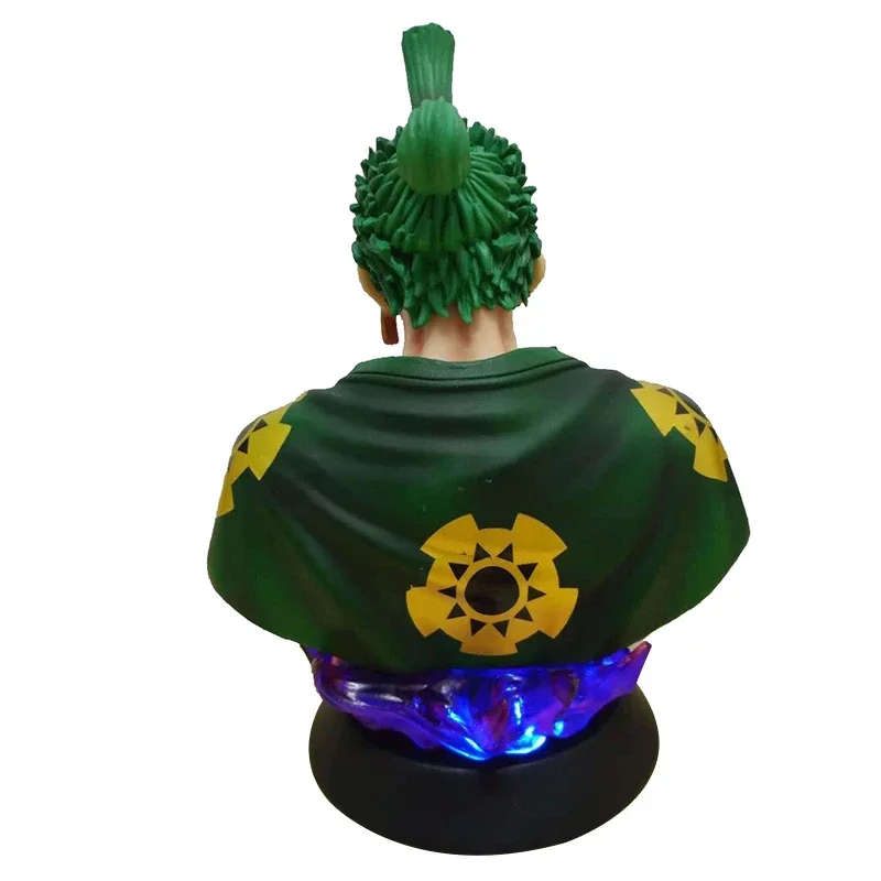 One Piece GK Kimono Roronoa Zoro Bust Anime Action Figure Model LUFFY 16cm PVC Statue Collection Toy Desktop Decoration Figma