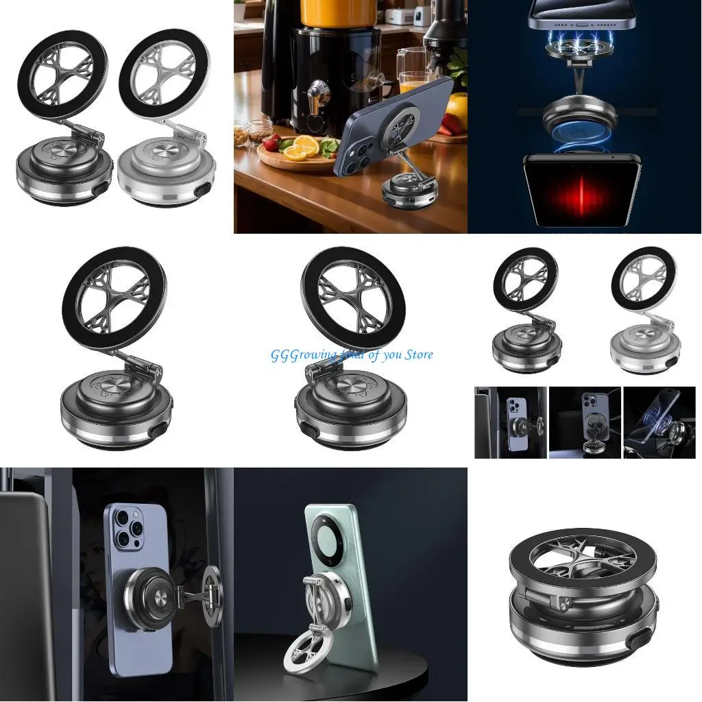 

H9EB Car Phone Stand Mount Rack Holder for Desk and Automobile, 360 Rotation