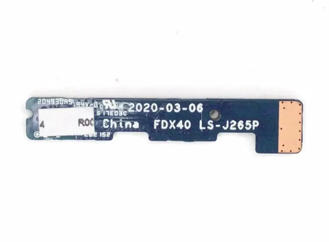 FOR Latitude 7310 7410 IO BOARD FDX40 LS-J265P