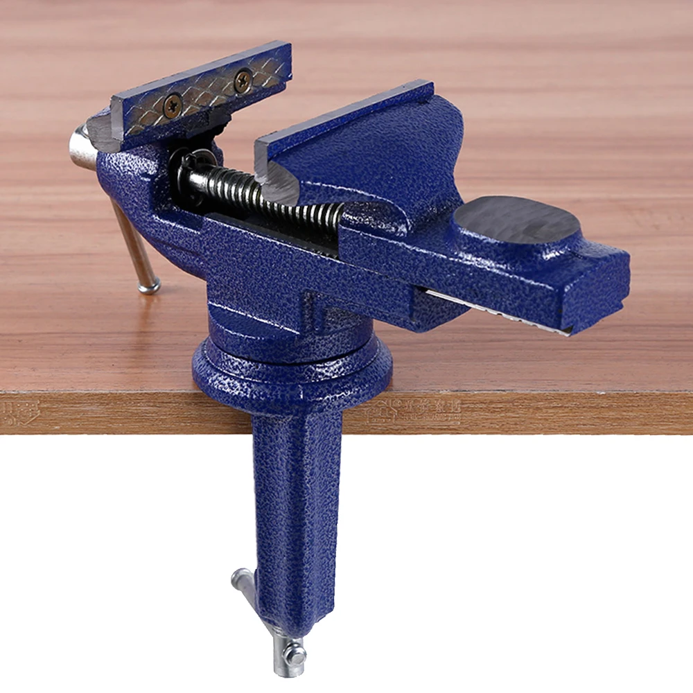 DTBD Universal Bench Vice เครื่อง Vise โลหะเต็มรูปแบบ Multifunction งานไม้เครื่องมือสำหรับ DIY ใช้ตาราง