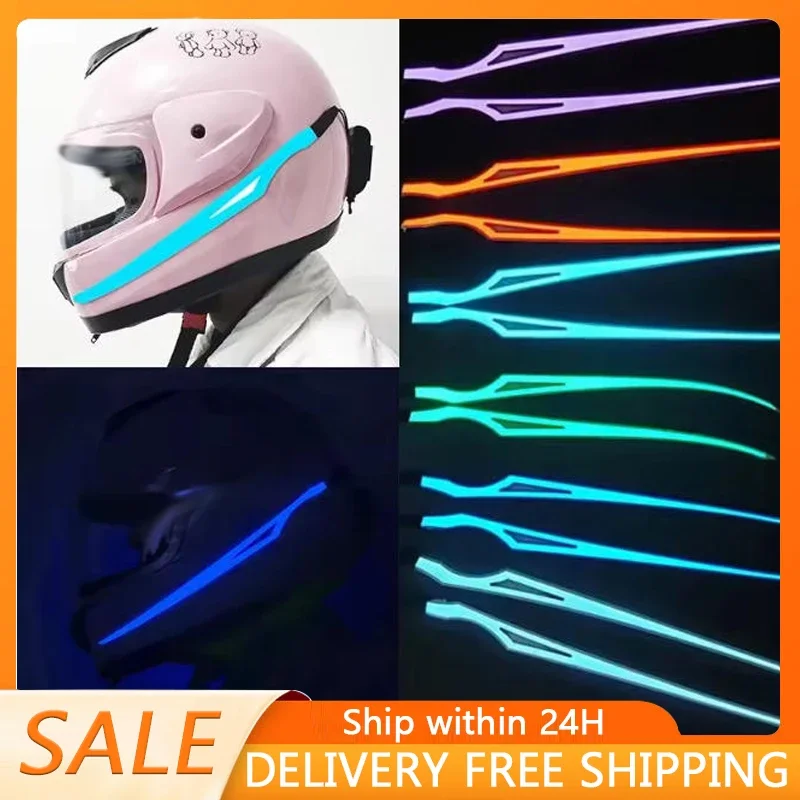 

Ночник для мотоциклетного шлема, сигнал для езды, EL-полоса, мигающий прочный комплект, бар для мотоциклетного шлема, светодиодная лента, отражатель, холодный свет