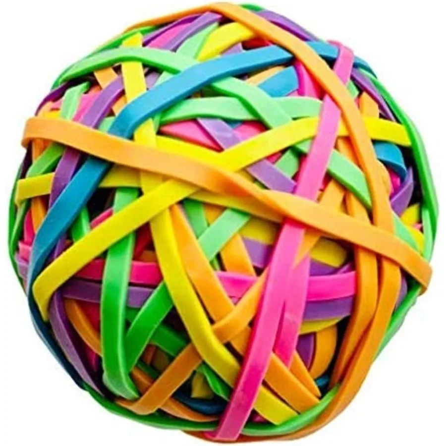 

Резинка с круглым шариком, резинка от 170 до 180 шт., разноцветные резинки, растягивающиеся резинки, держатель для канцелярских принадлежностей, эластичные петли A