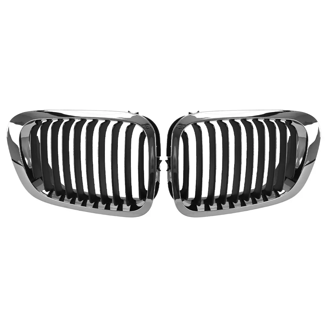 51138208683 51138208684 51138208685 51138208686 1 Pair Front Bumper Hood Grilles Fit for BMW 3 E46 M3 Cabrio Coupe