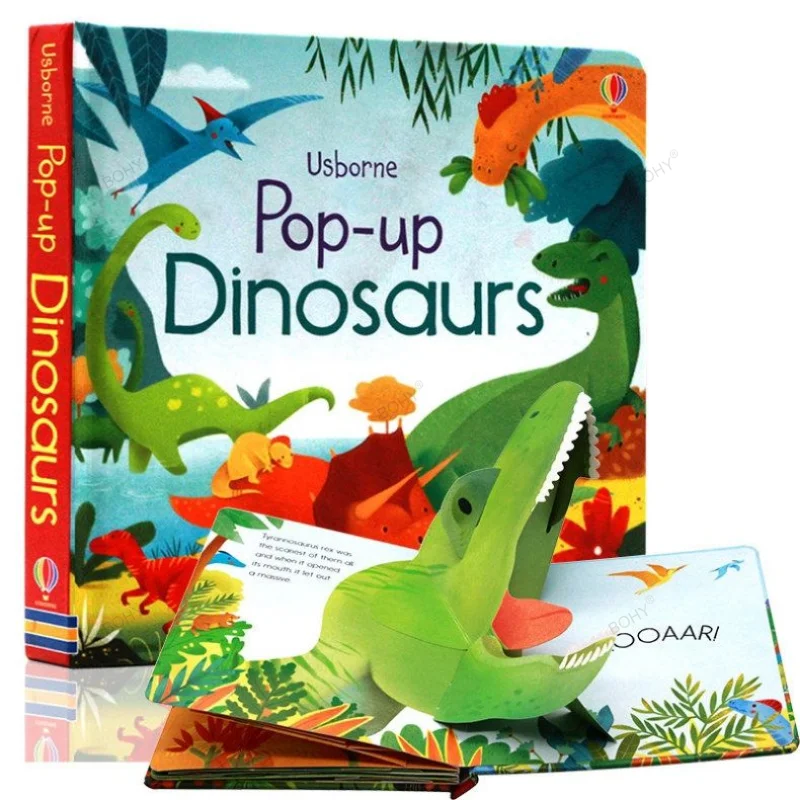 Usborne Pop Up 3D Flap Picture English Books for Kids Fairy Tales Reading Book In English Montessori Learning Toys Children Gift