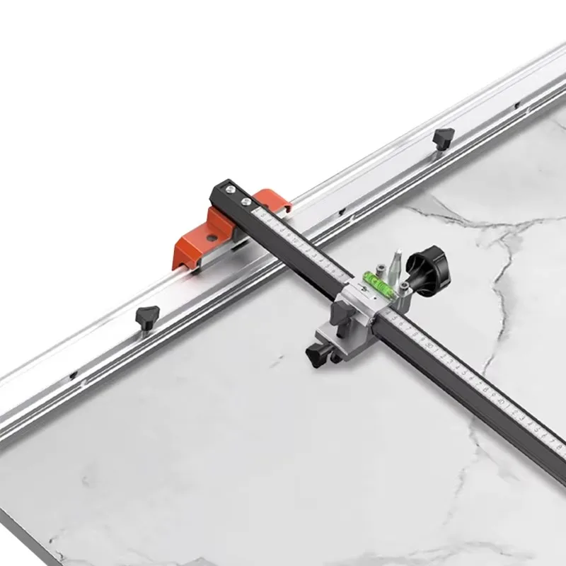 T-shaped Slide Rail Pushing Knife Rock Plate Manual Large Floor Tile High-precision Cutting Artifact