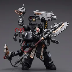 【Accessories】JOYTOY Warhammer 40k 1/18 Action Figures Iron Hands lron Father Feirros Model Toy  3.75inch