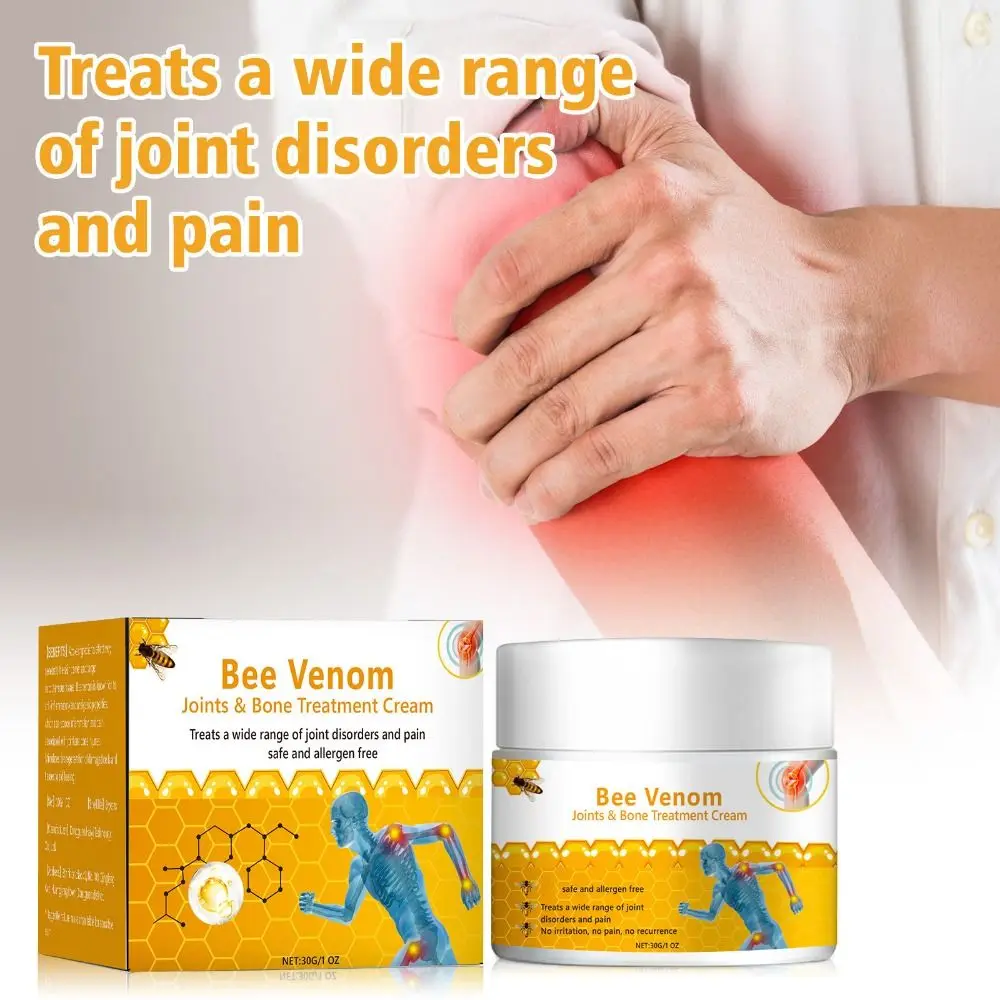 Fast and Gentle Removal Bee Venom Joint Gel Bee Venom Skin Treatment Bee Venom Cream Fast-Acting Maximum Strength Care