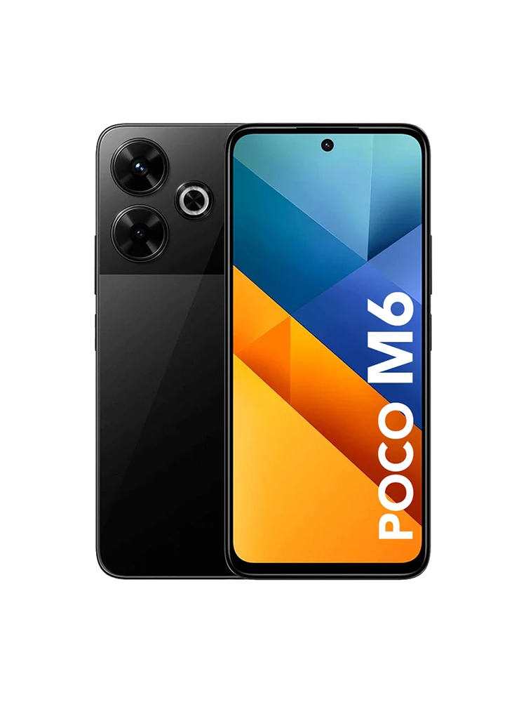 إصدار المملكة المتحدة POCO M6 هاتف ذكي 256 جيجابايت MediaTek Helio G91 Ultra 108MP كاميرا رئيسية من الدرجة الاحترافية بطارية 5030 مللي أمبير في الساعة 33 وات شحن سريع