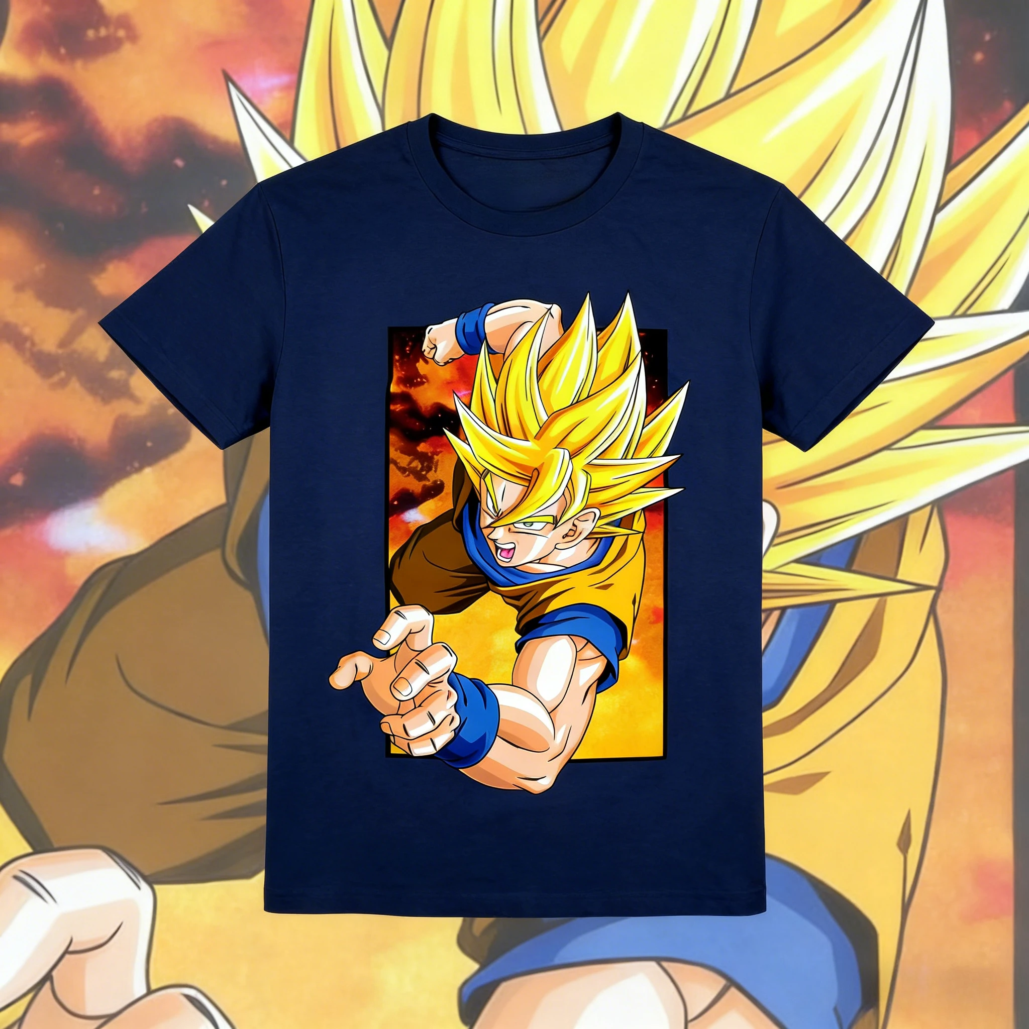 

2026New Summer Dragon Ball 40th Anniversary Goku 100% Cotton Anime Printed T-shirt Extra Size Leisure Streetwear Unisex Y2k