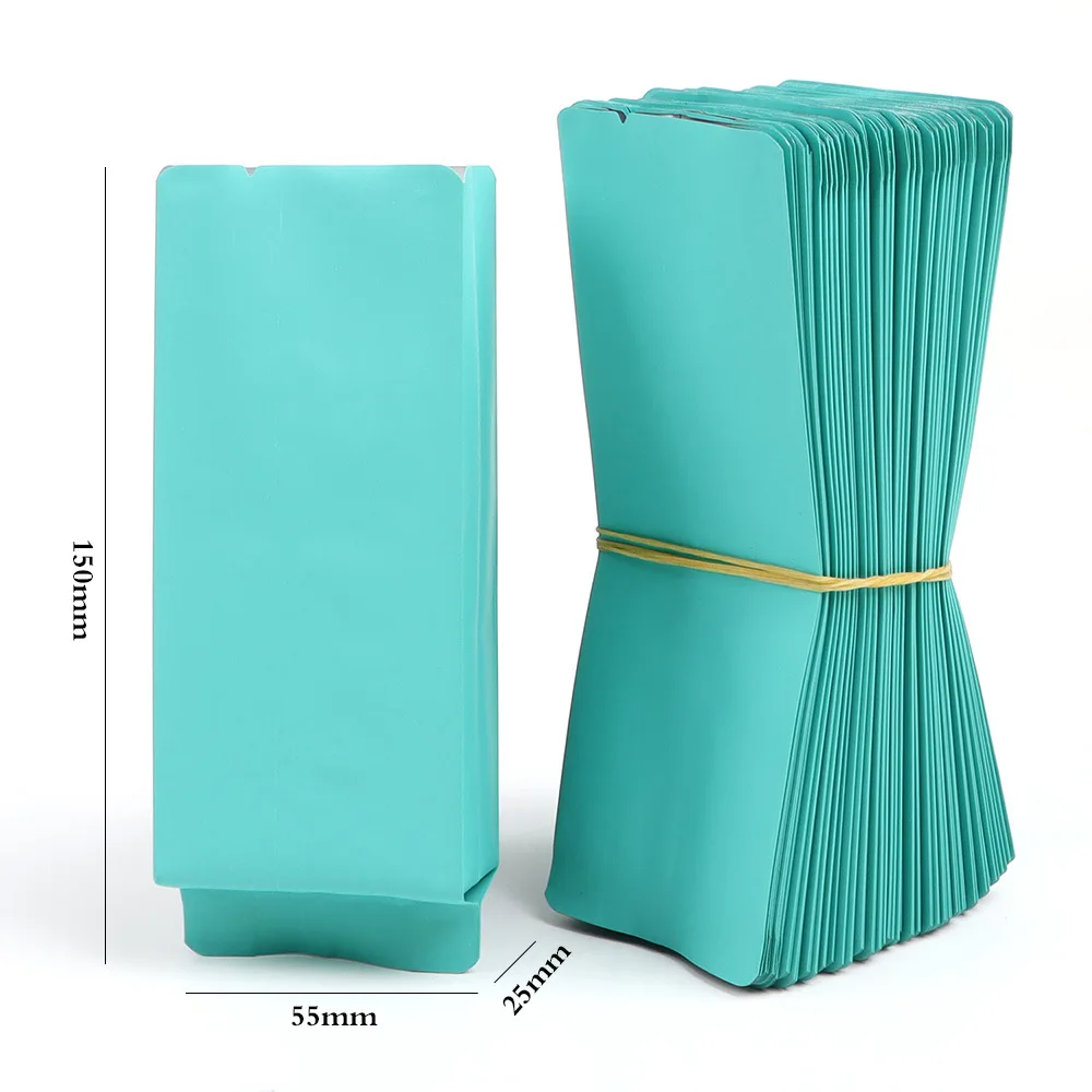 Custodia interna in foglio di plastica da 15 g tattile ad angolo arrotondato da 50 pezzi. Piccola borsa da imballaggio con angoli arrotondati ispessiti ed estesi