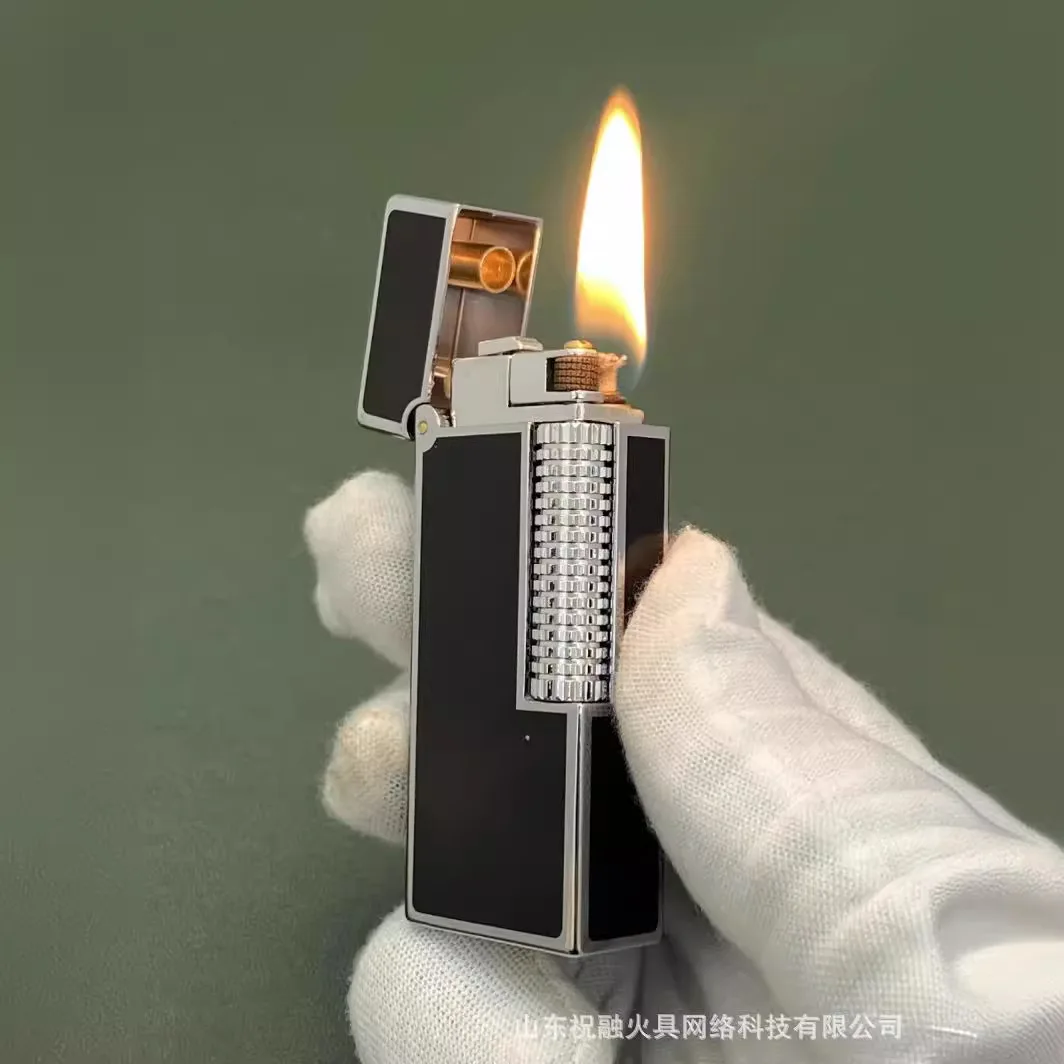 

Torches lighters butane ZORRO SlimMechanical Flip-Top Smoking Accessory Windproof Cigar Lighter Men's Gift power lighter