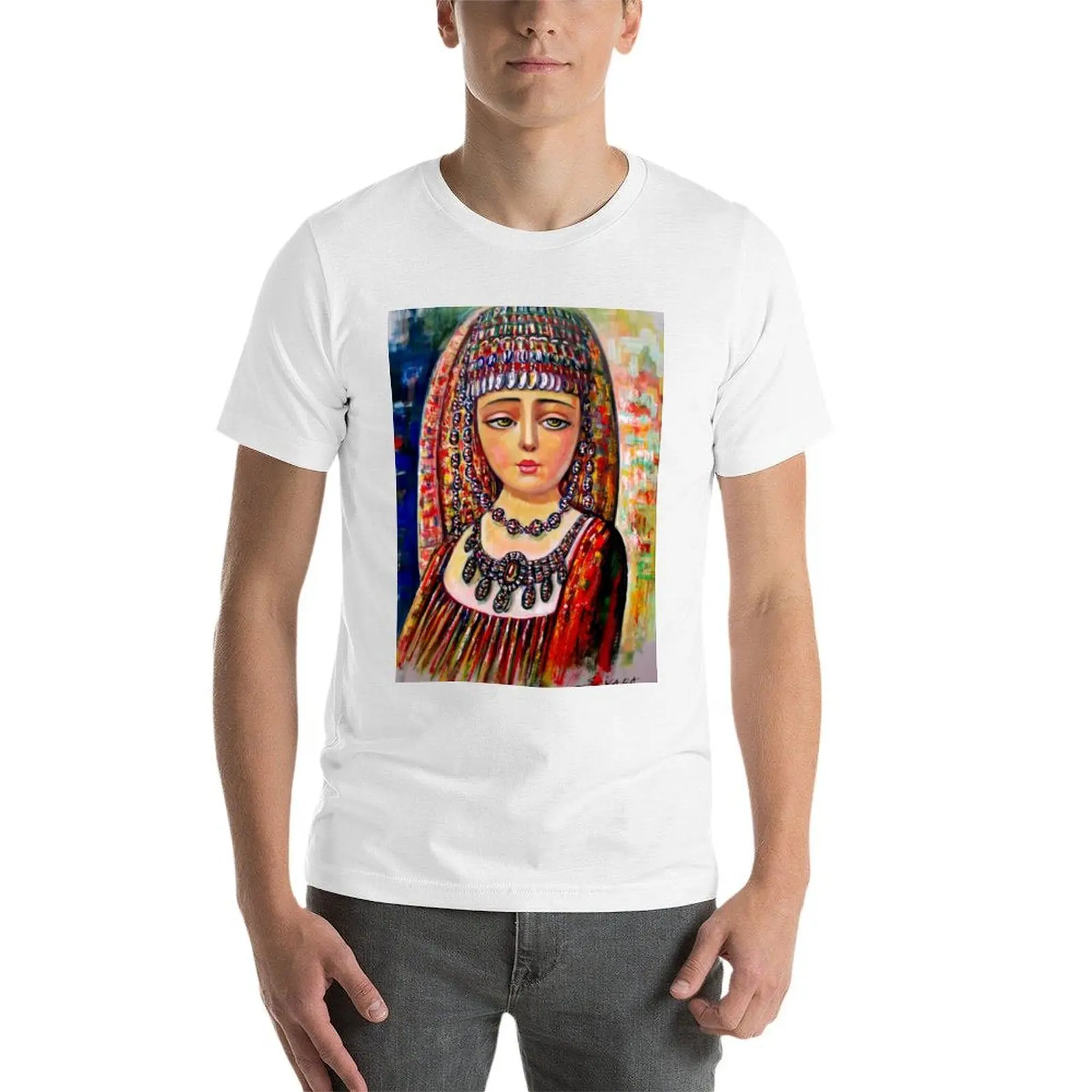 The Armenian Girl T-Shirt man t shirt cotton t shirts with prints man t shirts for men casual