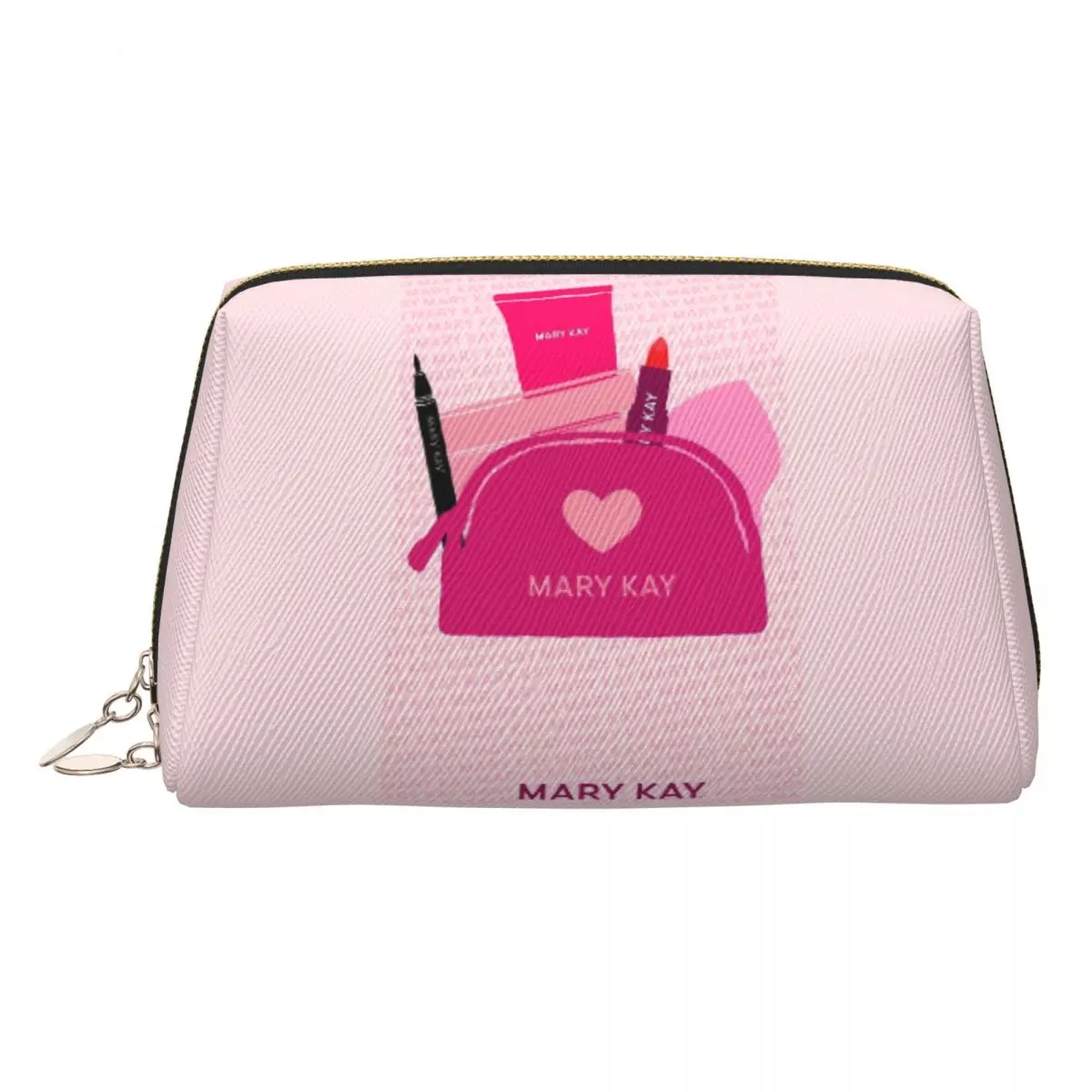 

Mary Kay Women Cosmetic Bag Travel Makeup Organizer Pouch Toiletry Storage Dopp Kit Case