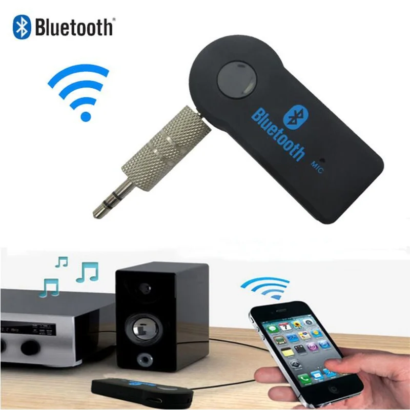 

Bluetooth Receiver 3.5mm Wireless 4.0 Bluetooth Adapter AUX Car Bluetooth Receiver