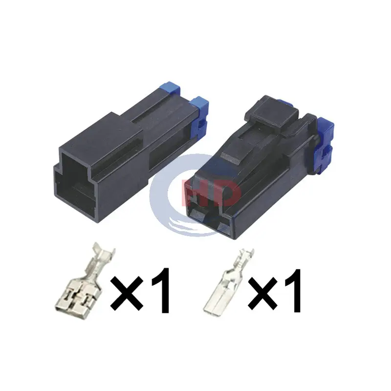 

1-20 sets 1 Pin 9.5MM Large Current Unsealed Housing Connector Socket Plug MG623688-5 MG613689-5