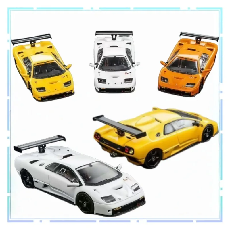 

DCM 1:64 Diablo GT-R Limited500, литая под давлением модель, изысканная коллекция моделирования, декоративные украшения для автомобиля, подарки из сплава для автомобиля