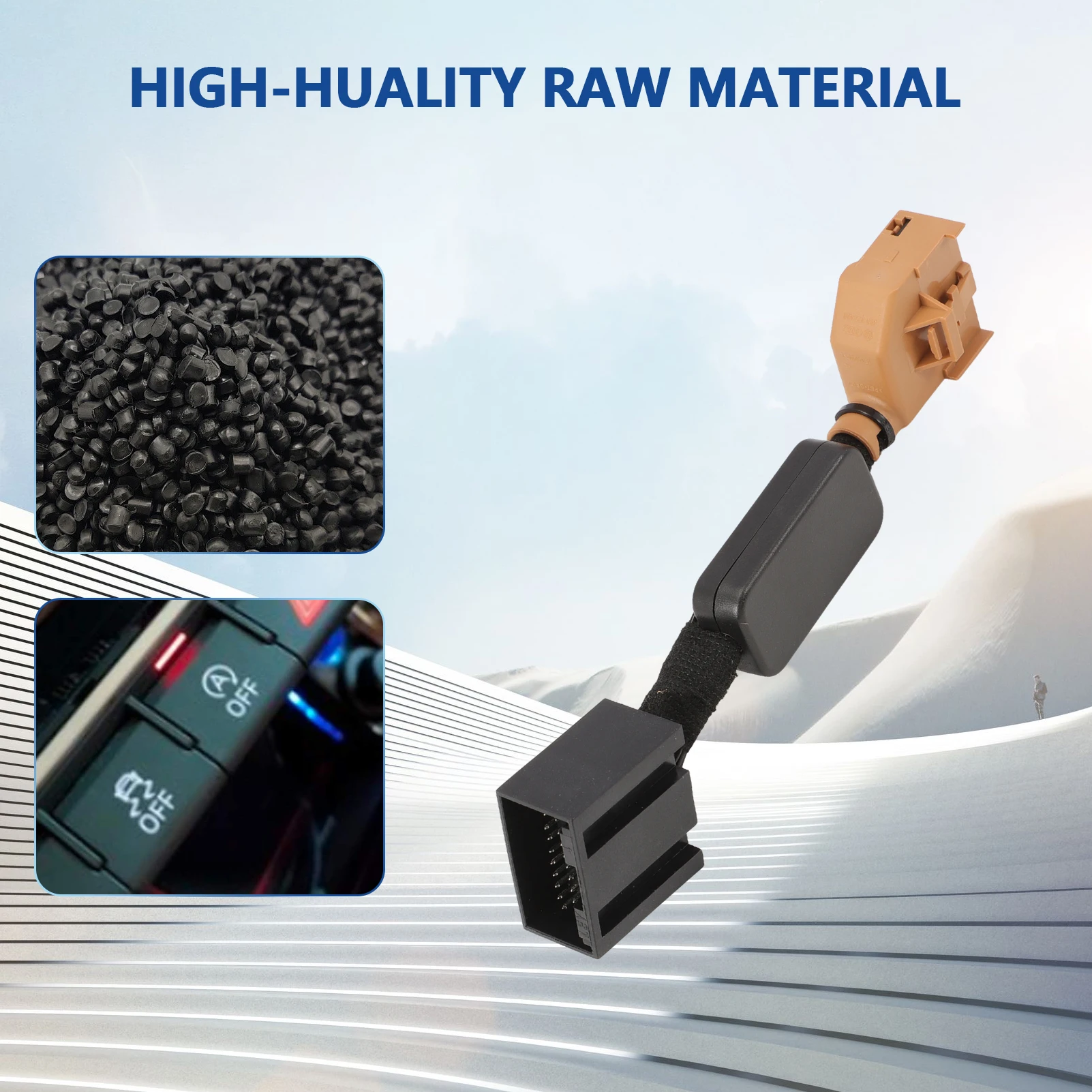 

Auto Start Stop Deabler с инструментом для снятия для Audi A3 8Y 2020-2024 Auto Start Stop Deabler Audi A3