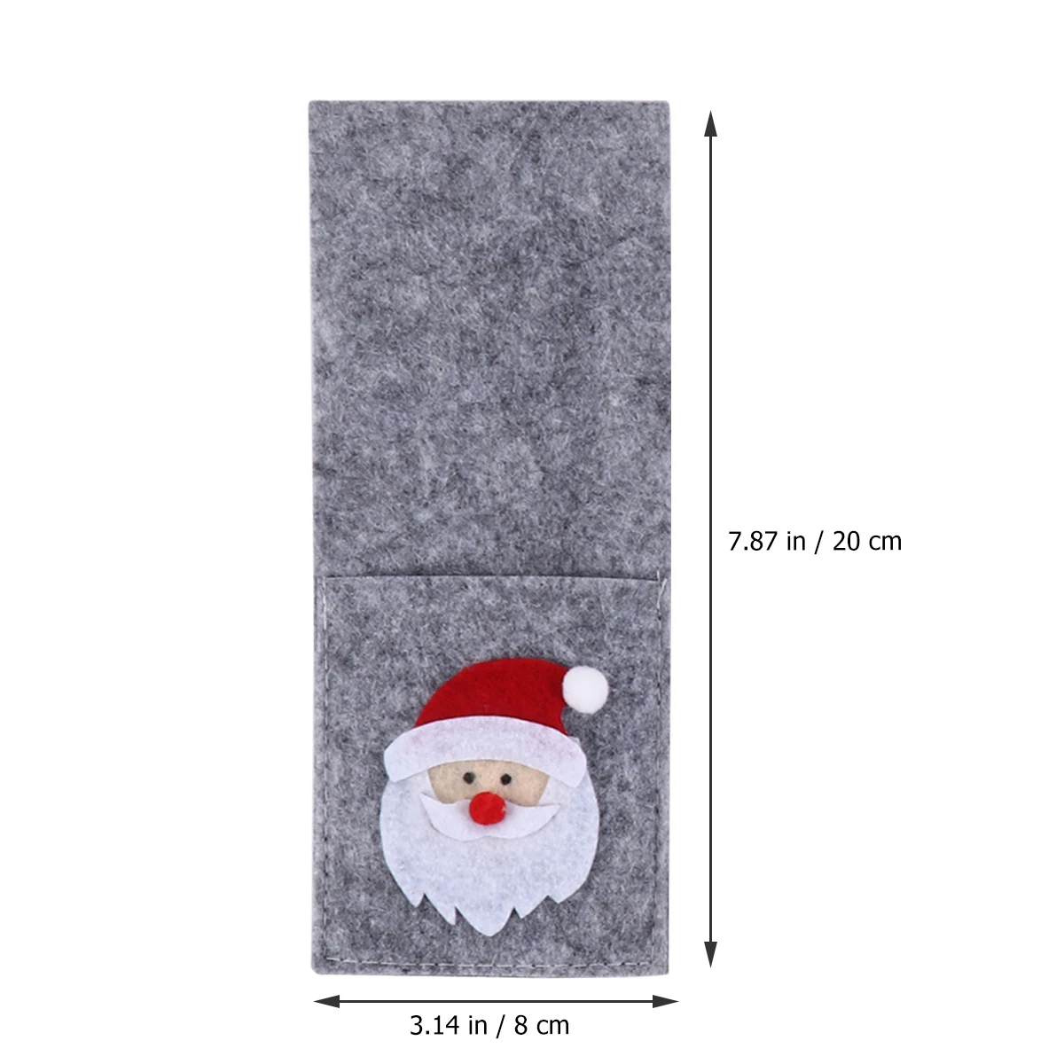 

4 Pcs Cutlery Set Thanksgiving Decorations Indoor Christmas Dinner Table Adorable Tableware Cover Dinnerware Holder Bag Child